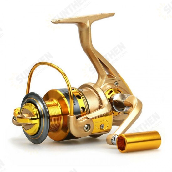 10BB 5.5:1 Gear Spinning Spool Fishing Reel Aluminum Salt Freshwater Right Left Interchangeable