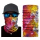 3D Digital Oil Painting Style Summer UV Protection Face Mask Anti Air Pollution Face Scarf Reusable Neck Scarf for Sport Outdoor Fishing Cycling