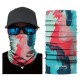 3D Digital Oil Painting Style Summer UV Protection Face Mask Anti Air Pollution Face Scarf Reusable Neck Scarf for Sport Outdoor Fishing Cycling