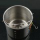 5PCS 54*61mm Thickening Stainless Steel Fishing Lure Feeder Holder Outdoor Fishing Tool Bait Basket