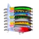 8 Pcs Fishing Lure Artificial Bait Hard ail Rotating Fishing Bait