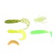 94/164PCS Fishing Lure Set Realistic Frog Soft Bait Portable Fishing Kit Outdoor Fishing Tools