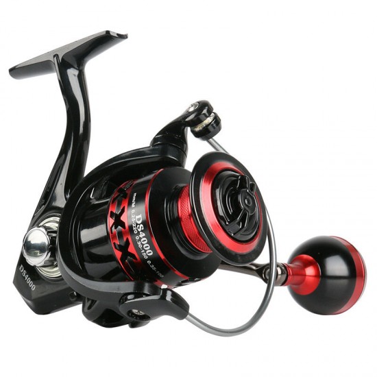 DS2000-7000 5.0:1 2+1BB Fishing Reel 13kg Max Drag High Speed CNC Full Metal Spinning Wheel Carp Saltwater Fishing Tackle