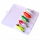 FO020 5Pcs/Set 6CM 13G Frog Lure Fishing Lure Artificial Soft Bait Snakehead Bait with Hook