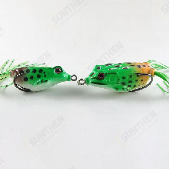 Fishing Lure Soft Frog Baits Frog Hollow Body Soft Bait Fishing Tackle