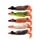 5PCS Fishing Lure Set Duck Shape Propeller Realistic Duck Portable Lures Outdoor Fishing Tools