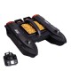 JABO5CG RC Boat GPS Fishing Bait Boat With Fishing Finder Intelligent Control Return Double Bins 4kg Load With Fishing Lamp 1000m Navigation Distance