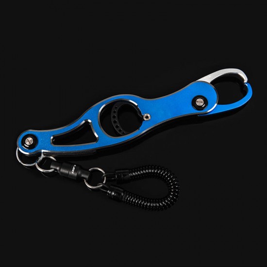 1pc Fly Fishing Magnetic Hanging Buckle With Spring Line Release Net Holder Buckle Fishing Tool