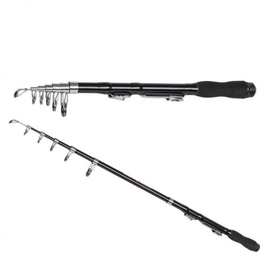 28060 1.5m Retractable Fishing Rod Portable Outdoor Fishing Pole Fishing Accessories