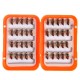 40pcs/lot Fly Fishing Lure Set Artificial Bait For Pesca Fish Fishing Hooks Tackle With Box