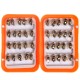 40pcs/lot Fly Fishing Lure Set Artificial Bait For Pesca Fish Fishing Hooks Tackle With Box