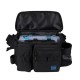 Multifunctional Fishing Bag Nylon Waterproof Sling Bag Fishing Tackle Storage Bag Fishing Lures Crossbody Bag