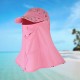 Outdoor Fishing Hat Removable 360° Protection Face Neck Anti-UV Fisherman Bucket Hat