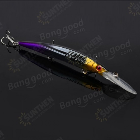 12.7g 14.5cm Minnow Bait Fishing Lure Hard Lure Bait with Hooks 5PCs