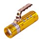 450LM 3 Color LEDs 200-300m Range Zoomable Rechargeable Fishing Flashlight With Charger