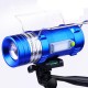 600LM 4 Color LEDs 500M Range Zoomable Rechargeable LED Fishing Flashlight Lamp With Charger