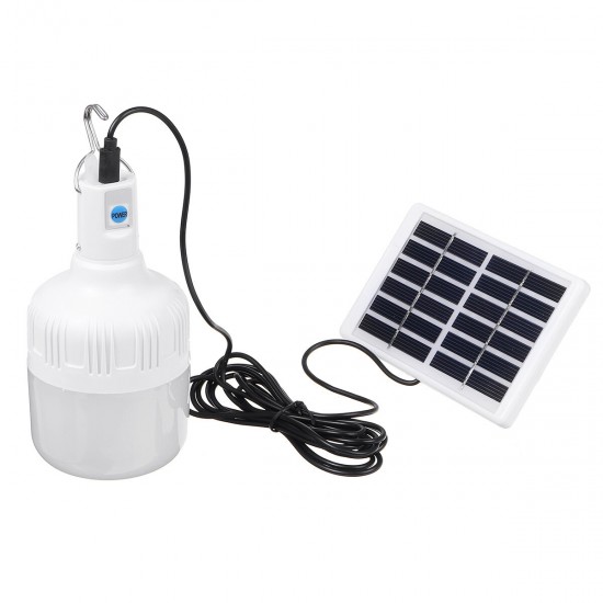 80W Waterproof USB Charging Solar Charging Camping Light Solar Light Fishing Lamp Hooking Lighting