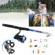 13pcs/set Fishing Rod Reel Combo Telescopic 5.2:1 BB Fishing Rod Set Ultralight Fishing Tackle Fishing Rod Fishing Reel Fishing Tool Set