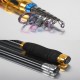 1.8-3.6m Carbon Fiber Telescopic Fishing Rod Portable Superhard Spinning Rod Sea Fishing Rod