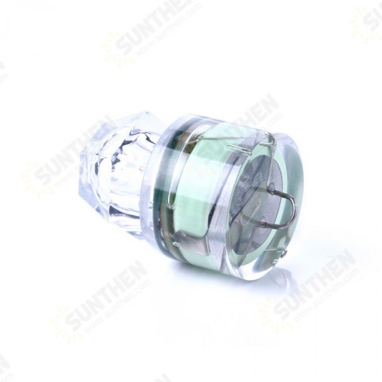 1PC LED Deep Sea Diamond Night Fishing Lamp Underwater Mini Transparent Attracting Light