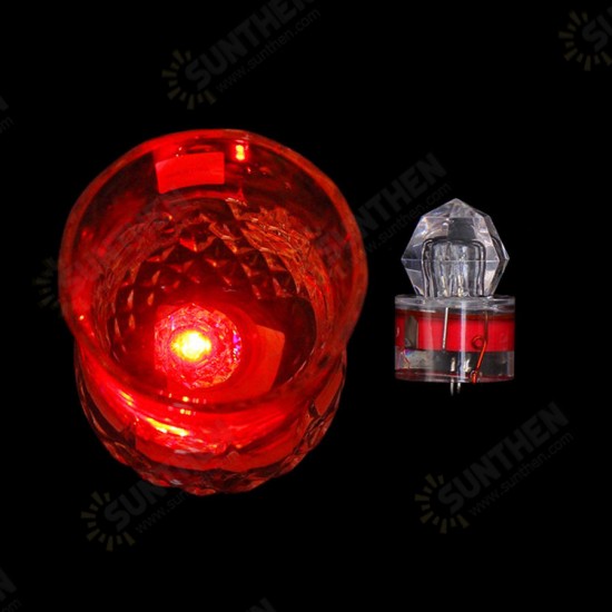 1PC LED Deep Sea Diamond Night Fishing Lamp Underwater Mini Transparent Attracting Light