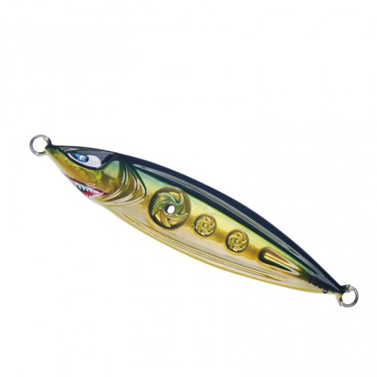 1PSC Hollow-out Luminous 3D Fishing Lure Popper Topwater Swim Crankbait Artificial Hard Bait