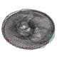 25-50cm Diameter Folding Fishing Net Cage Crabs Fish Crawdad Shrimp Bait Trap Cast Dip Case Fishing Tools