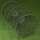 25-50cm Diameter Folding Fishing Net Cage Crabs Fish Crawdad Shrimp Bait Trap Cast Dip Case Fishing Tools