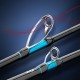 3000G 10+1 Fishing Rod Stainless Steel Guide Ring Fishing Rod Luminous Rod High Carbon Iron Plate Fishing Tool