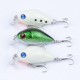 3PCS 5cm 7g Fishing Hard Baits Rock Fishing Lures Noctilucent Artificial Crankbaits 3D Eyes