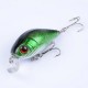 3PCS 5cm 7g Fishing Hard Baits Rock Fishing Lures Noctilucent Artificial Crankbaits 3D Eyes