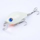 3PCS 5cm 7g Fishing Hard Baits Rock Fishing Lures Noctilucent Artificial Crankbaits 3D Eyes