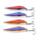 4pcs/set 4.3-5.5cm 5-10g Fishing Lure Metal Sequins Spoon Hard Baits Fresh Saltwater Fishing