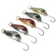 5PCS 3G 30CM Spinner Spoon Fishing Lure Metal Lures Colorful Hard Baits