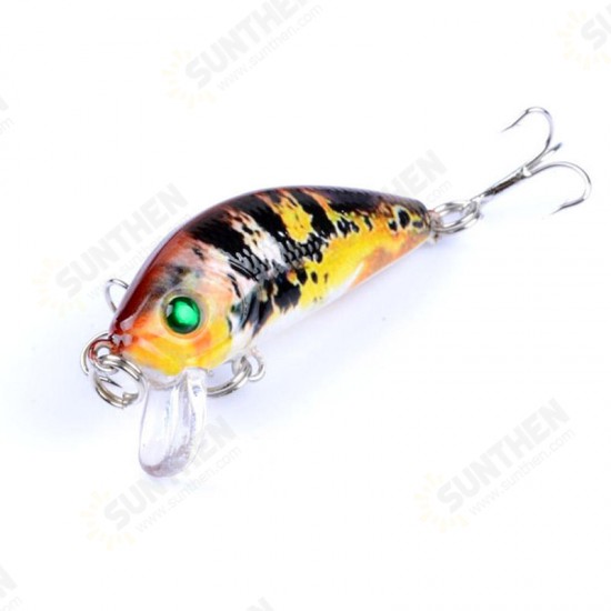 5PCS 5CM 3.8G Fishing Lures Wobblers Painting Series Fishing Topwater Artificial Hard Baits