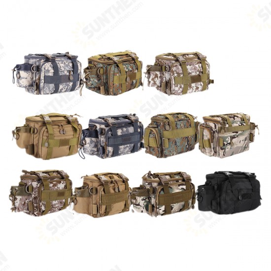 600D Oxford Cloth Fishing Bag Shoulder Strap Pocket Handbag Camera Bag Outdoor Fishing Gadgets Tackle Bag