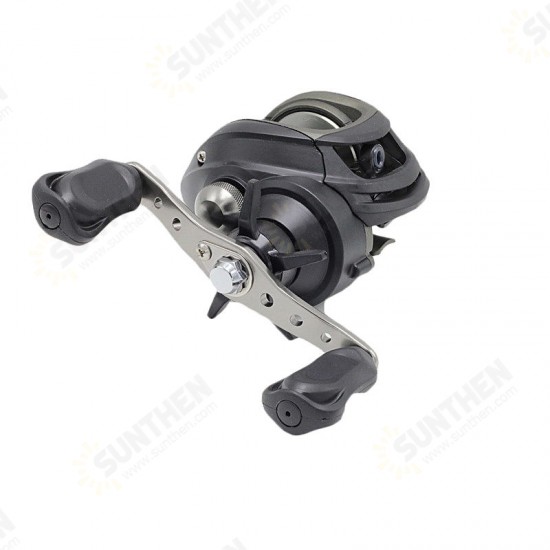 6.3:1 7+1BB Magnetic Brake Baitcasting Fishing Reel Left / Right Hand Casting Fishing Reel