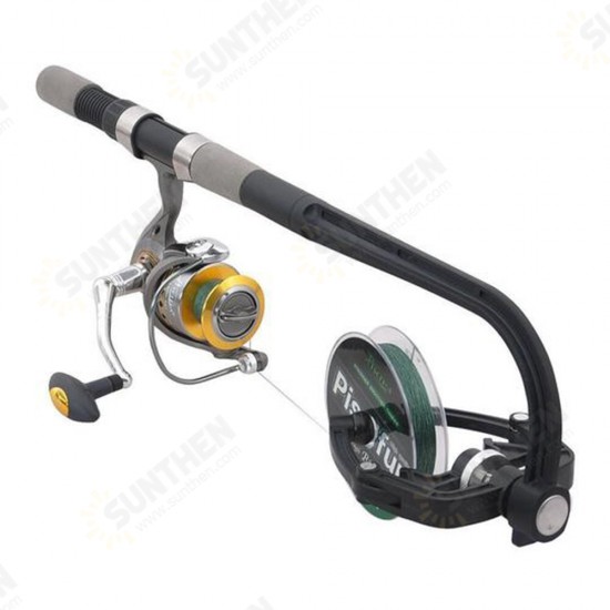 65MM Mini Telescopic Portable Pocket Pen Shape Fishing Rod Reel Line Rotatable Rotating Durable Fish reel winder