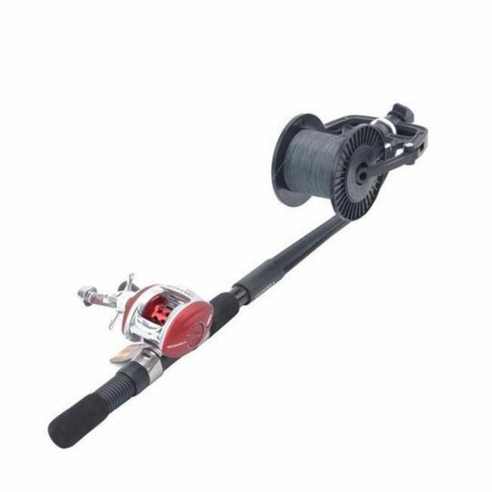 65MM Mini Telescopic Portable Pocket Pen Shape Fishing Rod Reel Line Rotatable Rotating Durable Fish reel winder