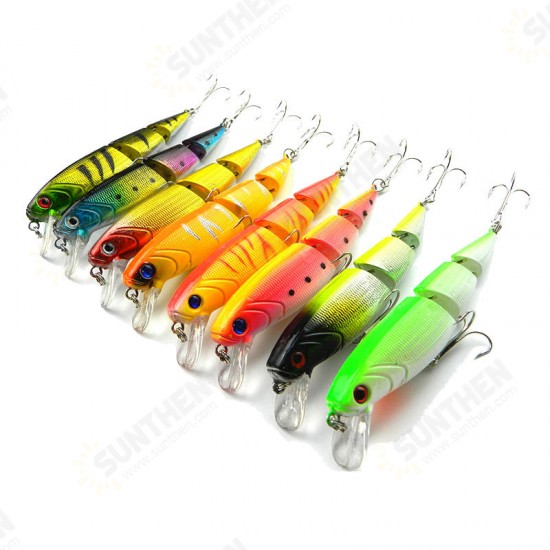 8pcs/set 10.5cm 14g Fishing Lure Pesca Minow Bait 1.2m--1.8m Depth Artificial Hard Baits