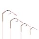 CR-G007 2 4 6 8# High Carbon Steel Barbed Carp Fishing Hook All Freshwater Fishing Hooks