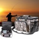 Canvas Fishing Bag Waterproof Fishing Lure Bait Bag Multifunctional Handbag