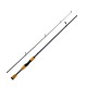 Carbon Fiber 1.8m 2 Section Spinning/Casting Fishing Rod Wooden Handle Fishing Pole