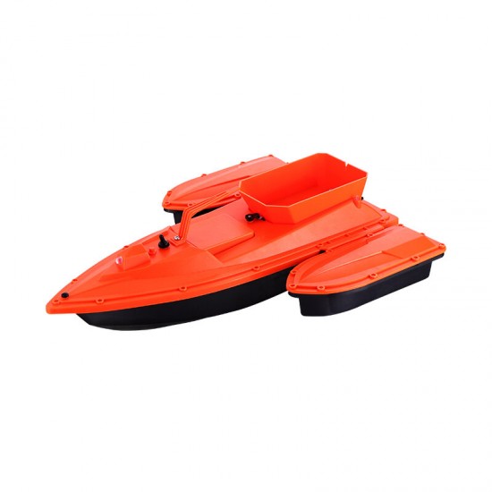 D15 500m Remote Control Fishing Bait Boat RC Double Warehouse Fishing Bait Boat Automatical Fish Hunting Hit Device