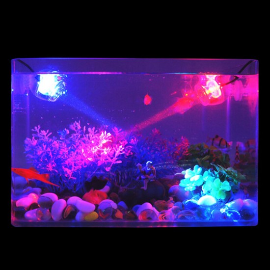 DC 5V IP65 Waterproof Aquarium LED Light RGB Multicolor Fish Tank Light Reef Lamp Spotlight with Remote Control