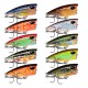 DW1120 10Pcs/Set 4.2cm 3.5g Carp Fishing Lure Topwater Popper Fishing Bait Artifical Wobbler