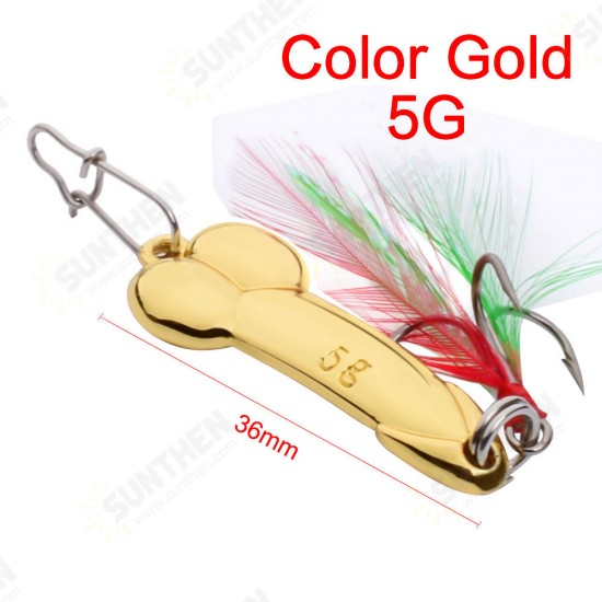 DW383 1PC 5g 15g 35g 50g DD Spinner Spoon Lure Hard Lure Fishing Lure with Hook