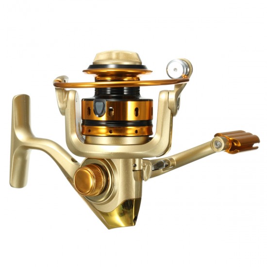 MR2000-6000 5.1:1 10BB Ball Bearing Stainless Steel Fishing Spinning Reel Adjustable Fishing Rod Wheels Hunting Fishing Tools