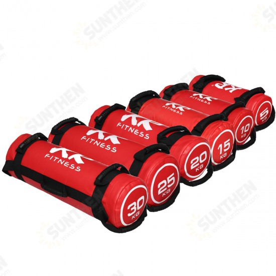 15-30KG Red Power Bag Weight Lifting Sandbag Outdoor Indoor Gym Fitness Training Sandbag