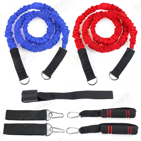 7/9/12/16/20 Pcs Fitness Resistance Bands Set Home Stretch Strength Training Yoga Pilates Exercise Tools